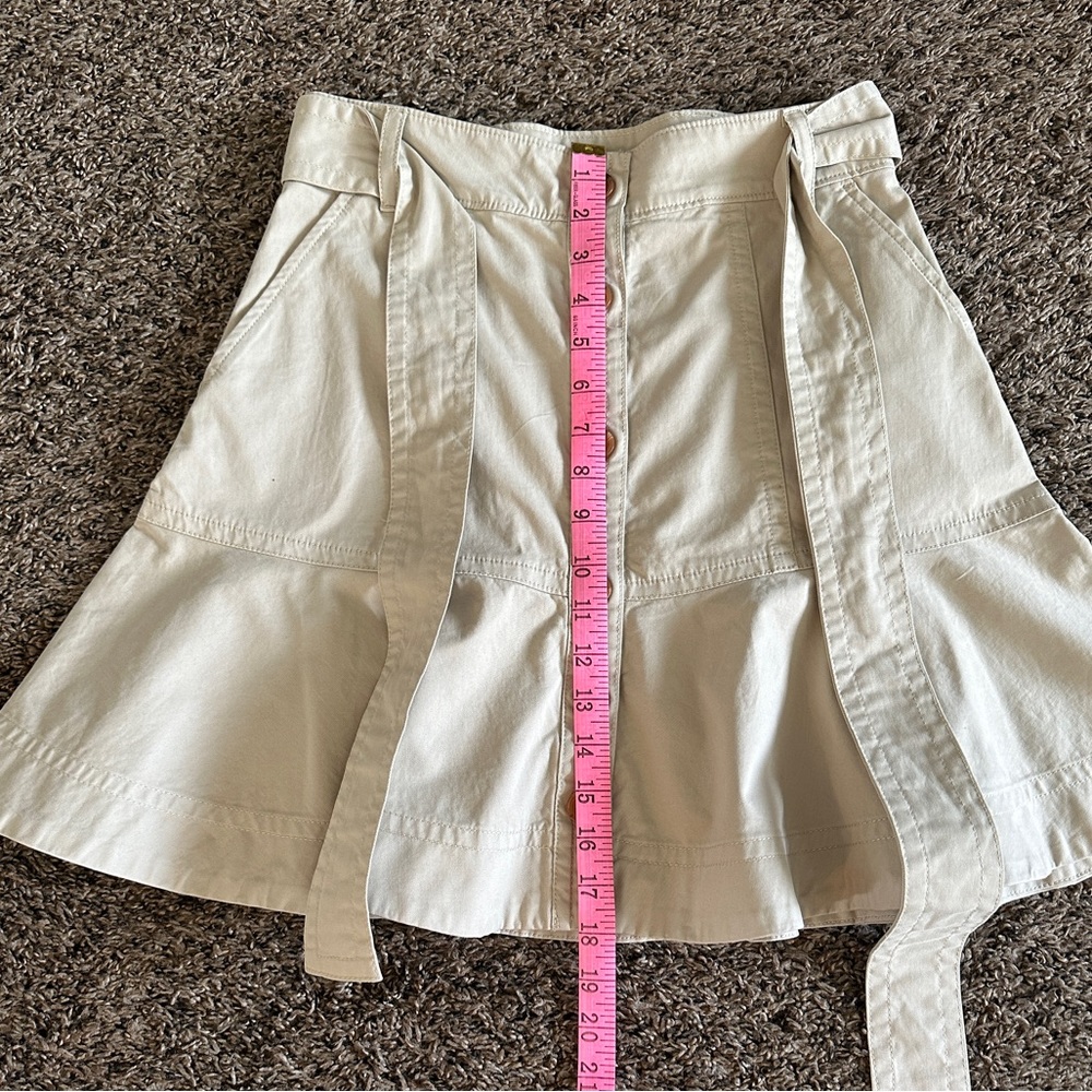 Banana Republic Beige skirt size 2 - Picture 7 of 8